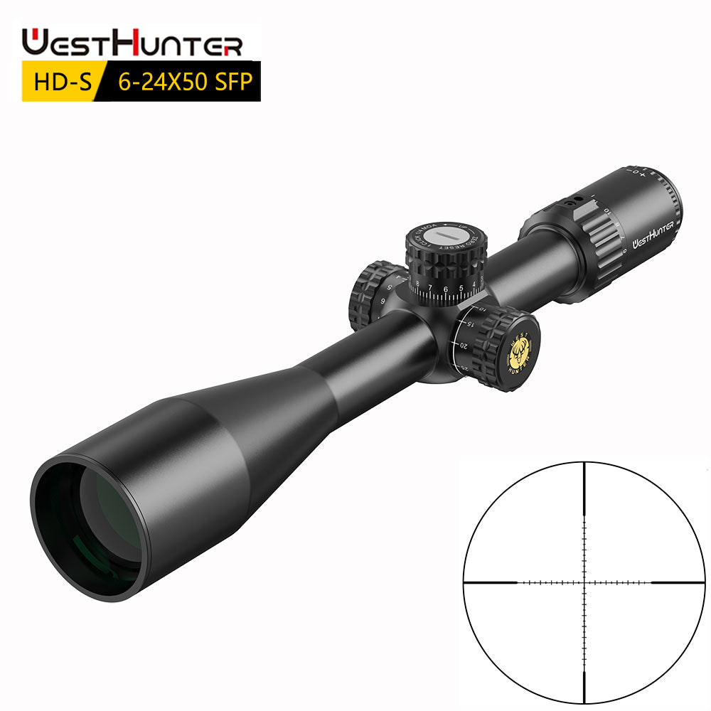 HD-S 6-24X50 SFP Scope | Second Focal Plane
