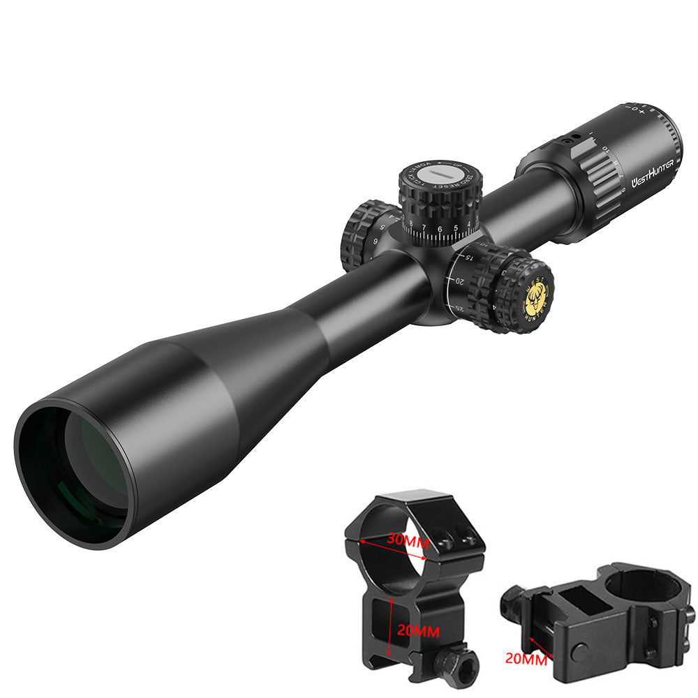 HD Fiber 6-24X50 IR SFP Scope | Fiber Dot Reticle | Second Focal Plane