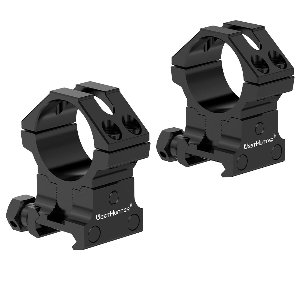 Monturas Picatinny con elevación de perfil ajustable WESTHUNTER WH201 con precisión CNC