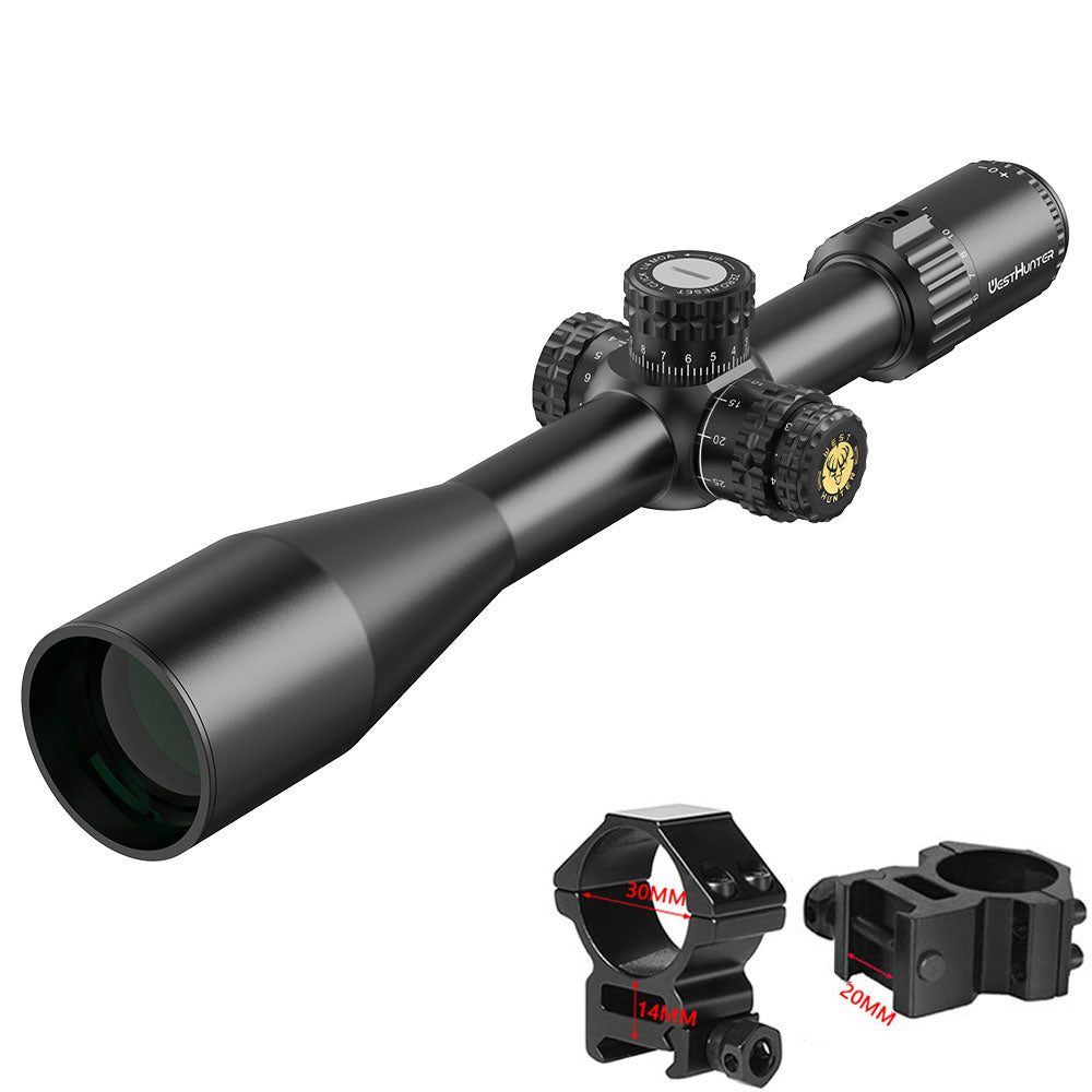 HD Fiber 6-24X50 IR SFP Scope | Fiber Dot Reticle | Second Focal Plane