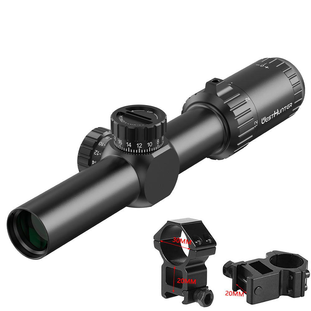 WestHunter HD-S 1.2-6X24 SFP Compact Scope