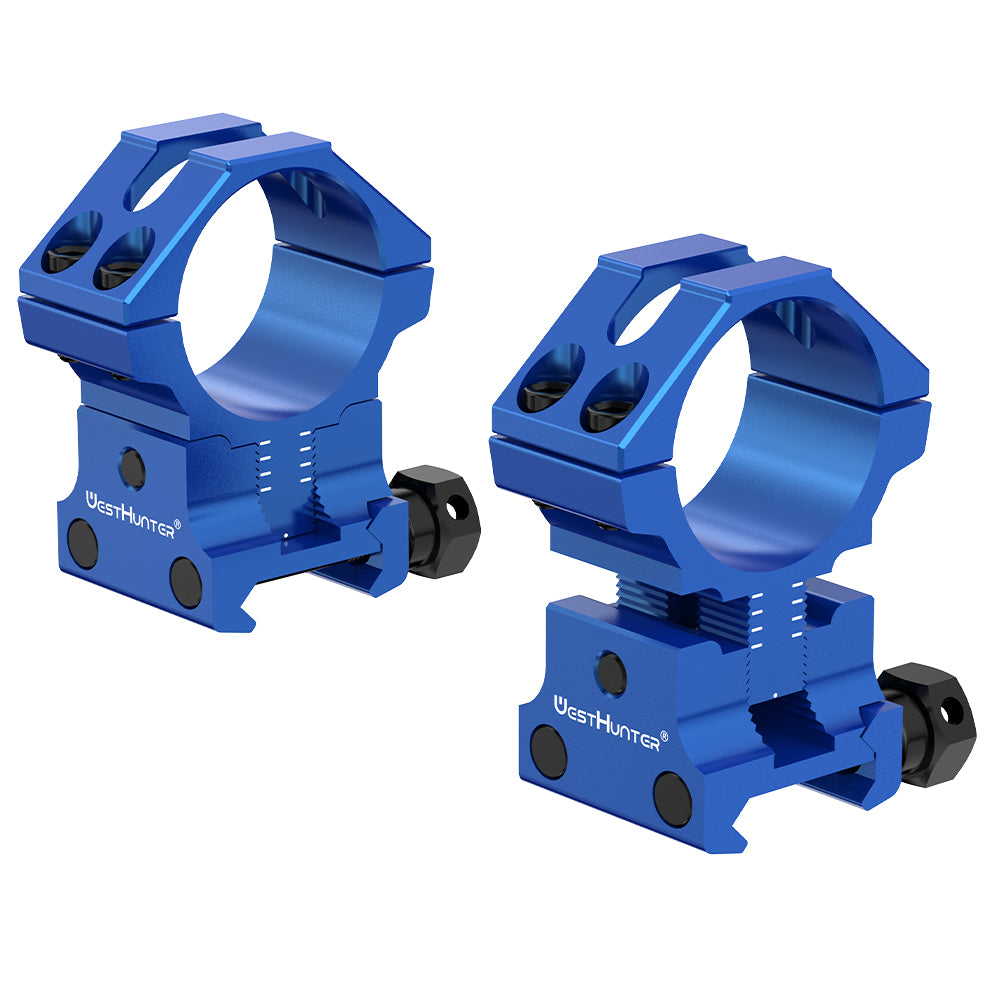 Monturas Picatinny con elevación de perfil ajustable WESTHUNTER WH201 con precisión CNC