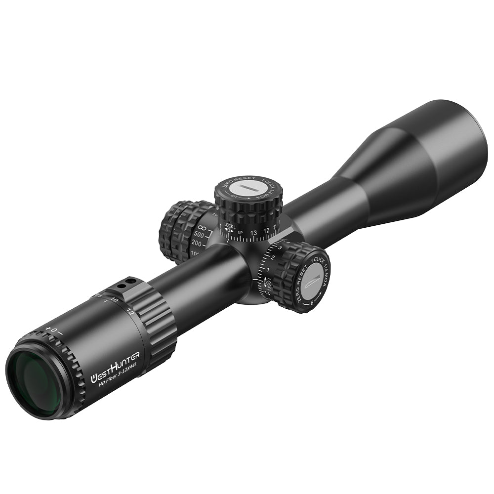 HD Fiber 3-12X44 IR SFP Scope | Fiber Dot Reticle | Second Focal Plane