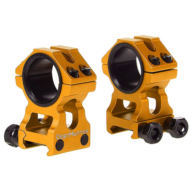 HIGH PROFILE PICATINNY SCOPE RINGS | 30MM 25.4MM