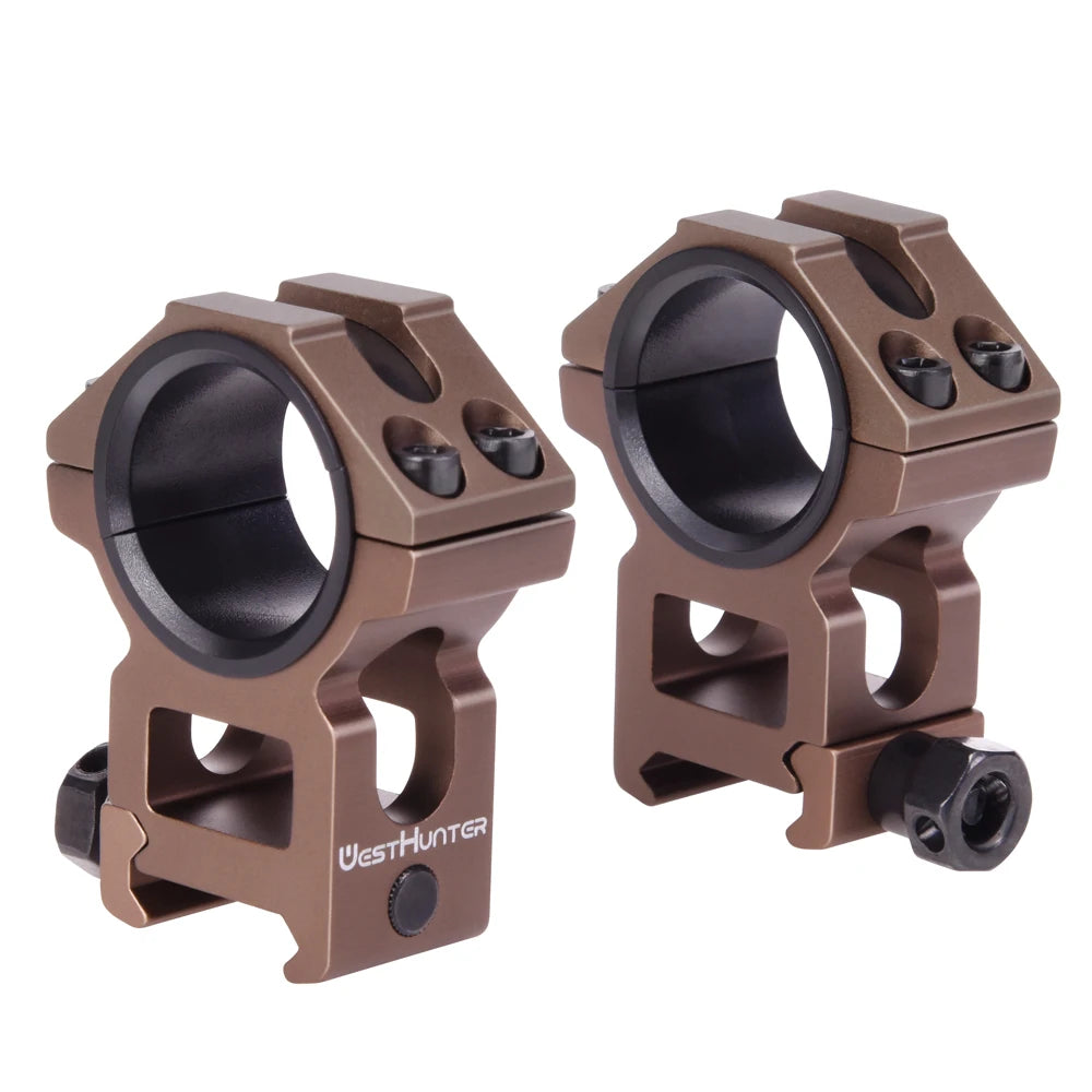 High Profile Picatinny Rings (25.4MM/30MM)