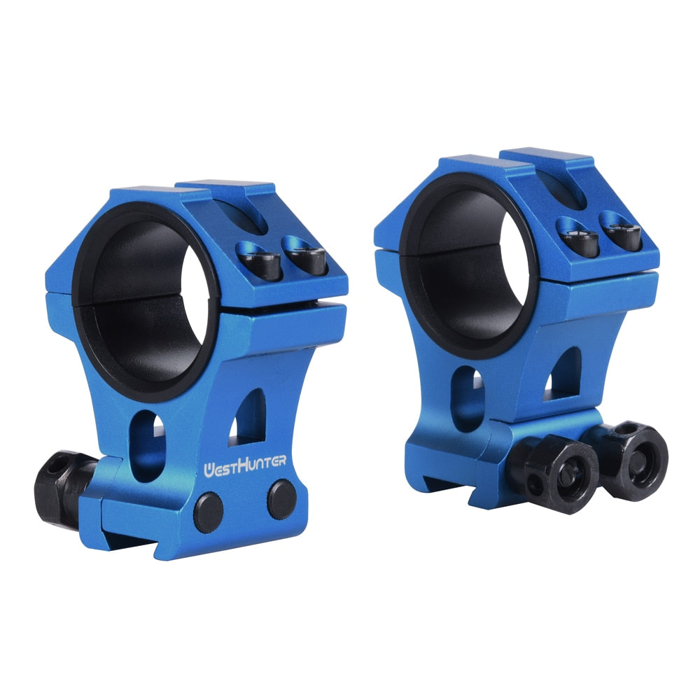 Montajes de cola de milano de perfil alto de 11 mm WESTHUNTER WH203 mecanizados por CNC 