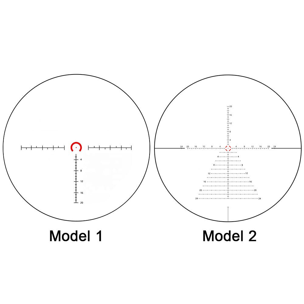 Telescopio IR SFP HD 1-6X24 | Segundo plano focal 