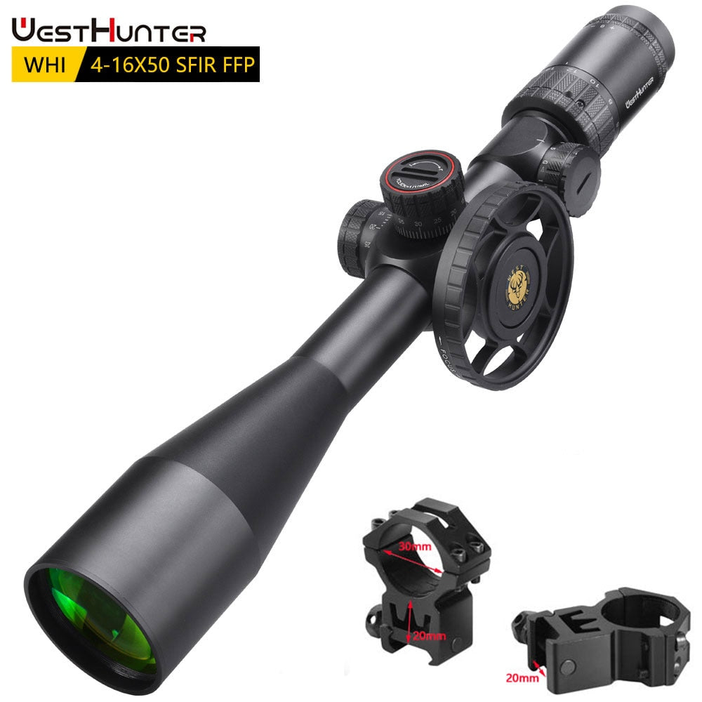 WHI 4-16x50 SFIR FFP Scope | First Focal Plane Scope