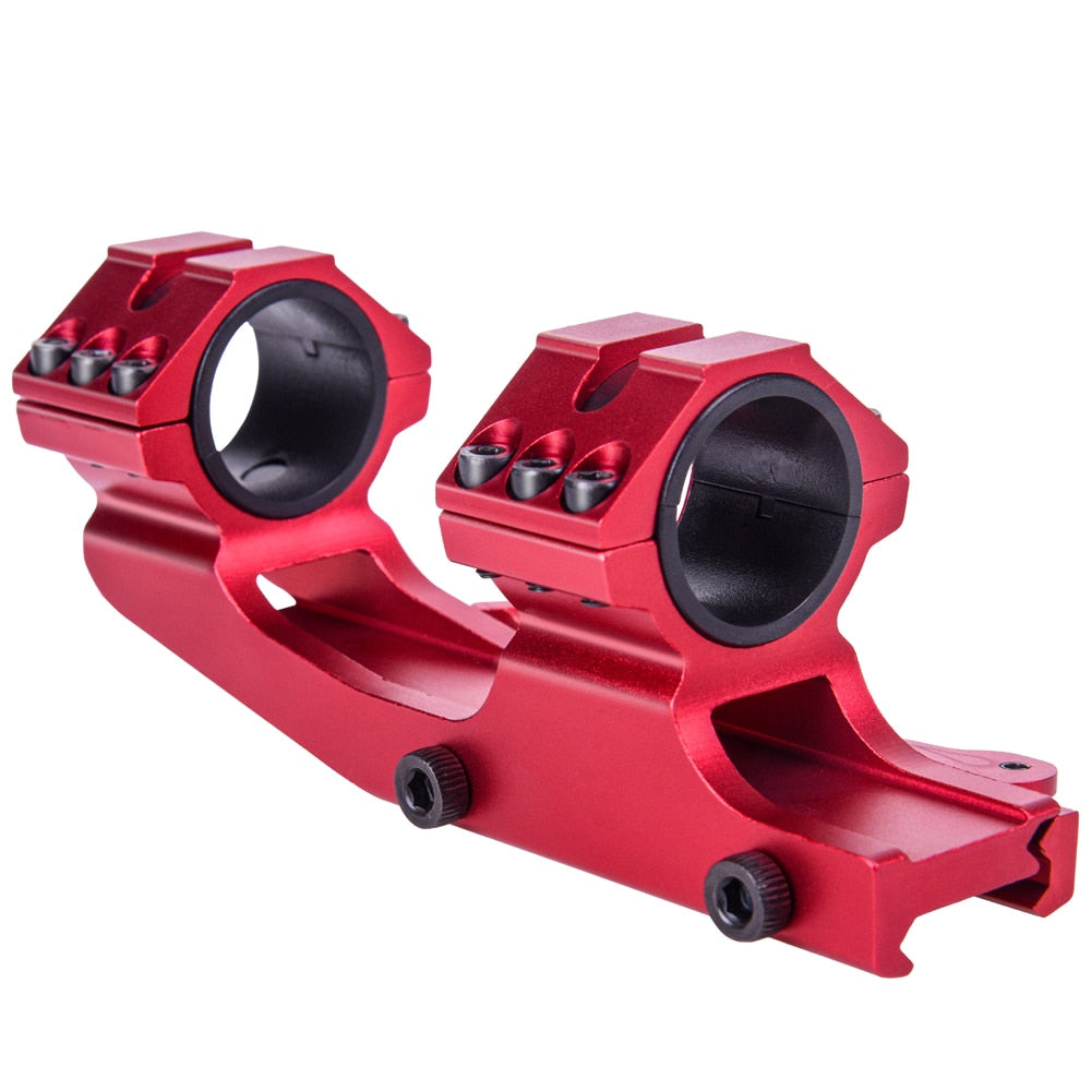 Monturas Picatinny de una pieza de liberación rápida de 1"/30 mm con anillos dobles 