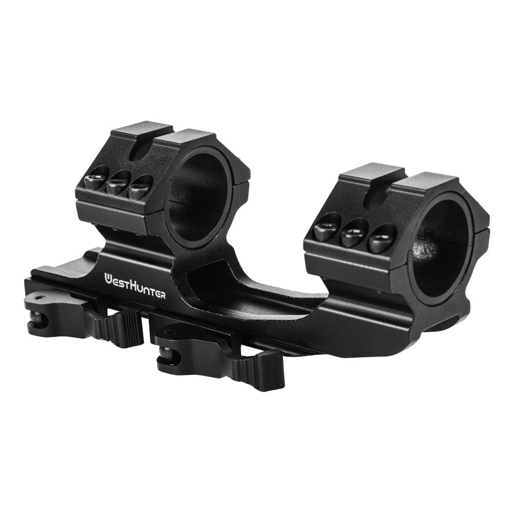 Monturas Picatinny de una pieza de liberación rápida de 1"/30 mm con anillos dobles 